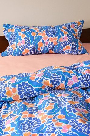 Jotex - Örngott 50x90 Cm Ekologisk Blå FLORIAN - Köp Örngott hos Jotex