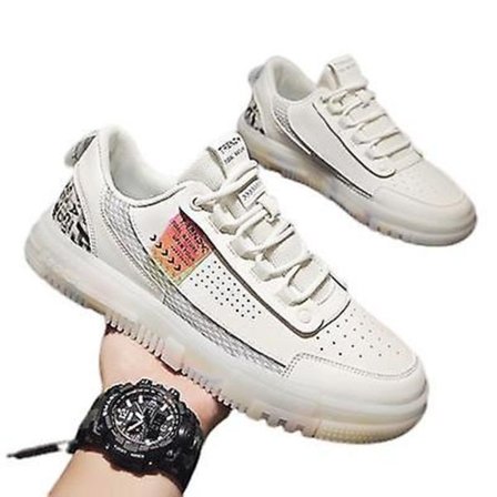 Nya Andningsbara Tunna Sportskor för Män Air Kompatibel medce One Sneakers