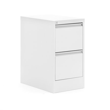 Hängeregistraturschrank INCLUDE mit 2 Laden, 740 mm, weiß