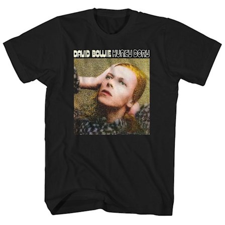 David Bowie T-tröja Hunky Dory Cover David Bowie T-shirt