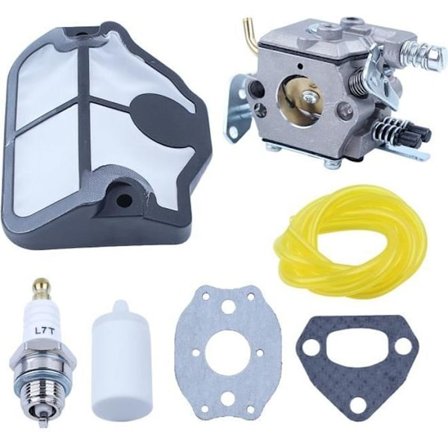 Kaasuttimen polttoainesuodatin (60 cm) Sarja, joka on yhteensopiva Husqvarnan 136 137 141 142 36 41 136LE 137E 141LE 142E moottorisahan kanssa