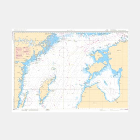 Übersichtskarte Sjöfartsverket 6 Ostsee, Nord (Ausgabe 2025) - Boot