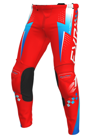 Crosshose FXR Clutch Pro 26 Rot/Blau/Weiß 32