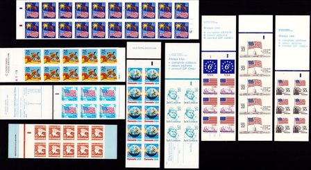 USA - Hæfter - Frimærkepakke - Postfrisk