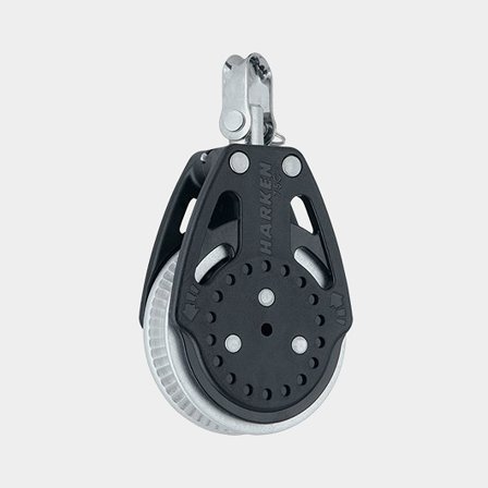Harken 75mm Ratchamatic Block - Swivel, 2x Grip (2177)