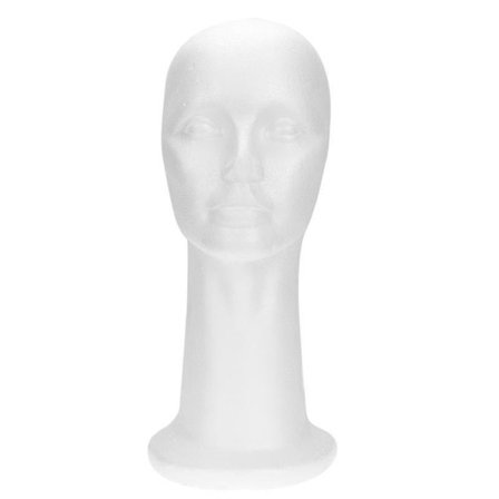 Multifunktionel Hovedmodel Hat Scarf Paryk Display Model Mannequin Hoved Display Stativ Til Butik