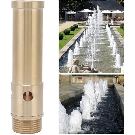 Skummende fontenedyse, slitesterkt levende vann, langvarig bruk, skumbassengsprinkler, hagepark, flytende fontenedyse