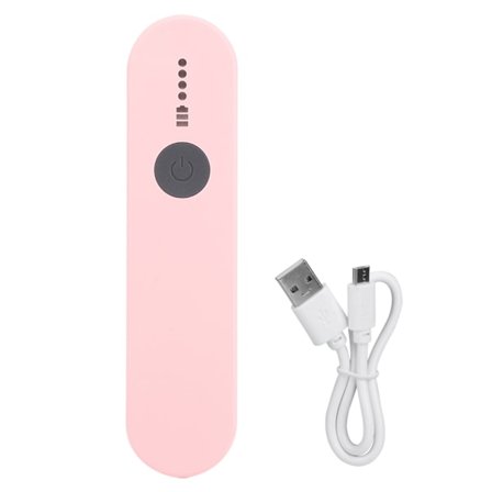 Bärbar UV-lampa Handhållen LED UVC-lampa USB-kvalsterborttagningslampa för hemmetRosa