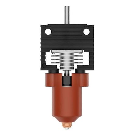 K1 Keramisk Hotend-kit - Snabbväxlande Munstycke, Helmetall Integrerad Extruder Hot End Ersättning för K1 MAX, K1C 3D-skrivare