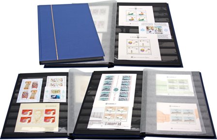 EUROPA CEPT - Postfrisk miniark samling i insticksbok