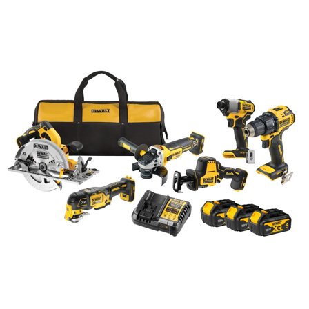 Dewalt DCK608M3-QW Værktøjssæt, Maskiner