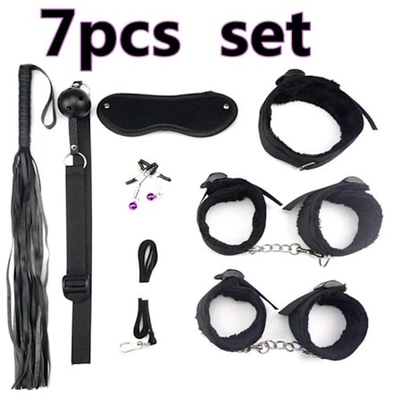 Voksenleker Restraint Seng Lekeverktøy For Sex Bondage Sett Håndjern SM Kit Sex shop bdsm