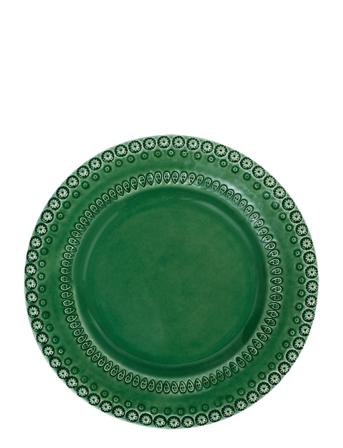 Daisy Dinnerplate 29 Cm 2-Pack Home Tableware Plates Dinner Plates Grön PotteryJo