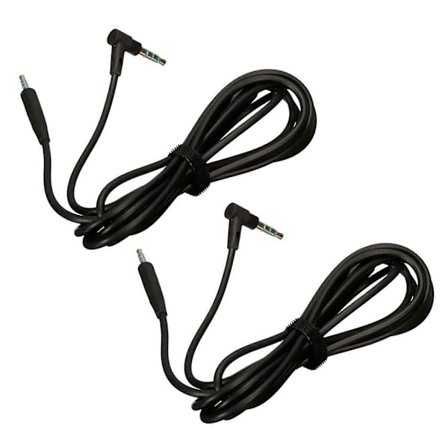 2 st 1,5 m Audio 2,5 till 3,5 mm kabel för QC25 Quiet Comfort MIC Headset[D]