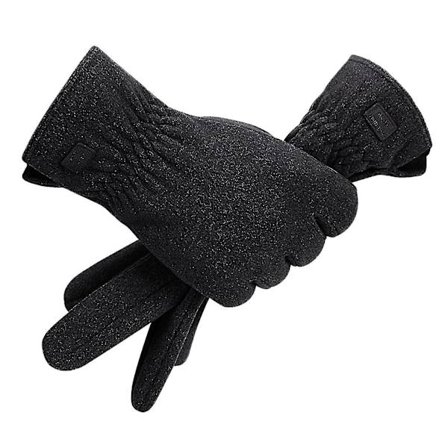 Selvopvarmende Skærm Varme Handsker Udendørs Ensfarvede Split Finger Handsker