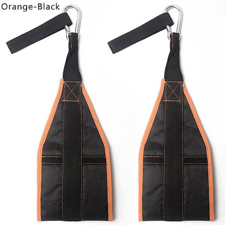 1 par trenings magebelte for hengende mageøvelser, støtte for pull-up-slynge [D]