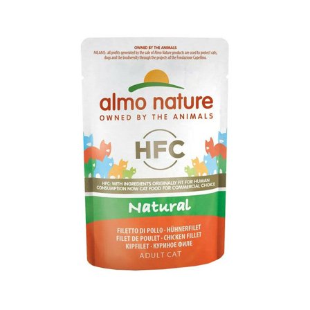 Almo Nature HFC Natural Cibo Umido Filetto Di Pollo Per Gatti