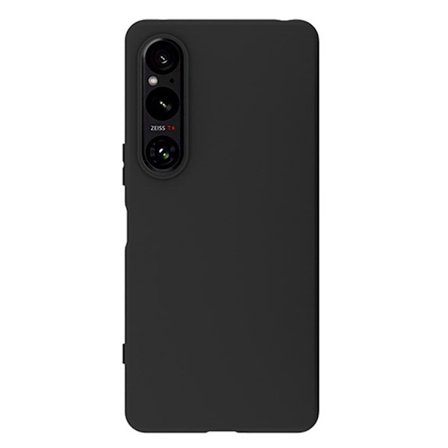 SKALO Sony Xperia 1 VI Matte Black Ultra-tynd TPU Cover