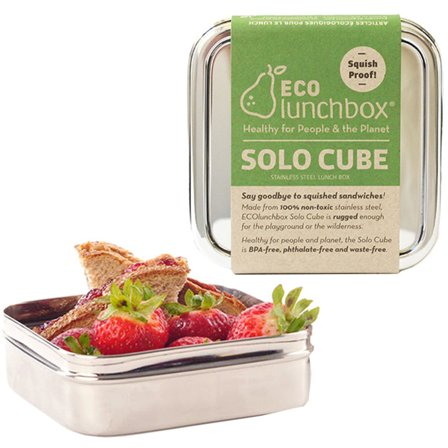 Eco lunchbox Solo Cube madkasse - Stål | KitchenOne