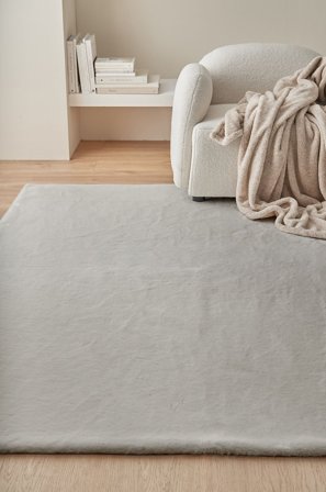 &Home - Ryamatta Vigo - Grå - Lugg & ryamattor - 160X230 - Från Homeroom