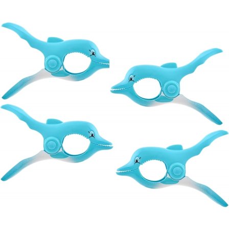 Strandhåndkleklemmer for strandstoler, uteplass og bassengtilbehør Klær