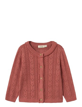 Lil'Atelier Nmfkajsa Ls Knit Card Lil - Red - 110