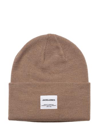 Jaclong Knit Beanie Jnr Accessories Headwear Hats Beanies Brun Jack & J S