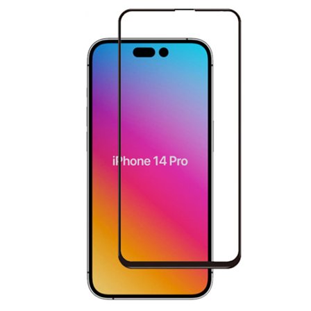 3-PACK iPhone 14 Pro Skärmskydd 2.5D HD 0,3mm