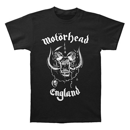 Motorhead England med T-shirt med baktryck