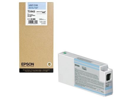 EPSON Bläckpatron, T5965, ljus cyan, singelförpackning, C13T596500 - Lyreco - Toner och bläck - Bläckpatroner - Bläckpatroner Epson