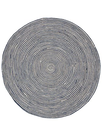 Tapis D’intérieur/Extérieur Maronti Bleu Rond Petit