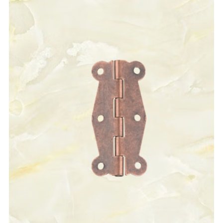 IC Röd 6st 51x24mm Vintage Mässing Fjärilsformade Gångjärn Möbel Låd Skåpdörr Hårdvara Gångjärn