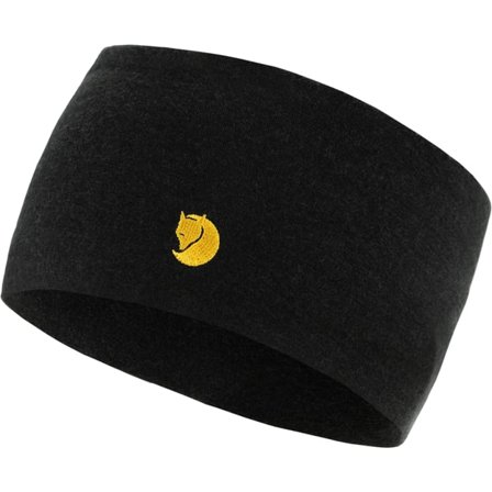 Fjällräven Bergtagen Merino Headband in Black | Size: Small/M, Ull
