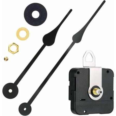 Klokmekanisme med høyt dreiemoment, erstatningsmekanisme med klokkehender for å passe til urskiver opptil 56 cm / 22 tommer i diameter, Superm
