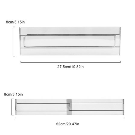 Justerbar skuffeseparatordeler Frit kombineret tøj So