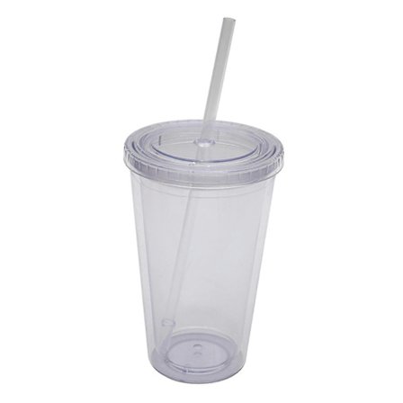 Stor Klassisk Reise Tumbler Gjennomsiktig Plast Gjenbrukbare Kopper Gave Til Venner Familiemedlemmer