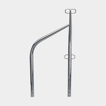 Relingsdurchgang / Relingsbügel, Edelstahl, Ø25.4 mm, 630 mm - Boot
