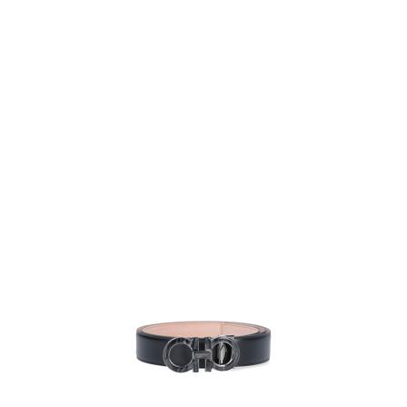 Salvatore Ferragamo, Belts Czarny, Mężczyzna, Rozmiar: 95 CM