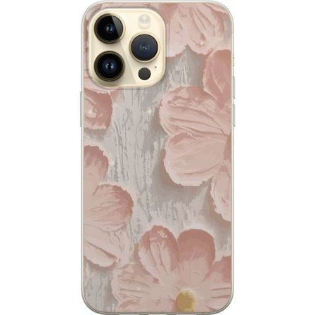 Kompatibel Mobilcover til Apple Apple iPhone 15 Pro Max Rosa Blomster