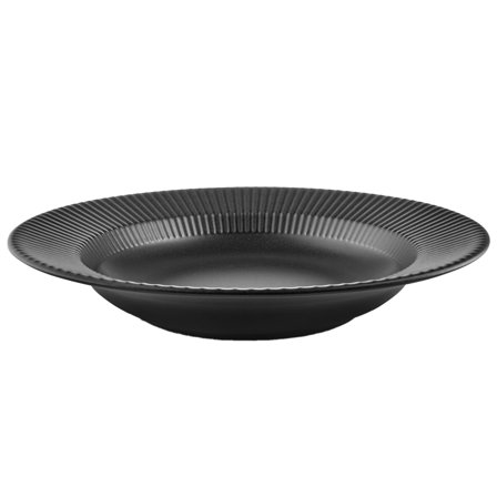 Eva trio Nova Black djup tallrik 25 cm | Dukning & Servering > Tallrikar > Djup tallrik | Bagaren och Kocken