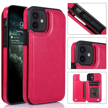 iPhone 12 Mini -Praktiskt Skal med Korthållare