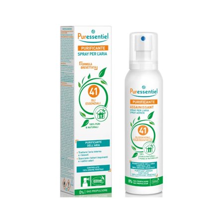 Puressentiel Spray Purificante Per L'Aria 41 Oli Essenziali 200ml