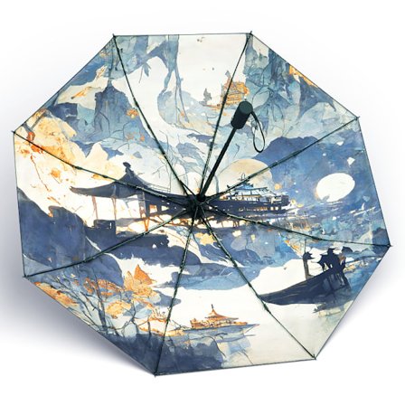 Automaattinen kokoontaitettava sateenvarjo Model B