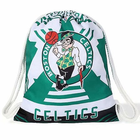 NBA Celtics Shoulder Basketball Bag Ryggsäck med dragsko