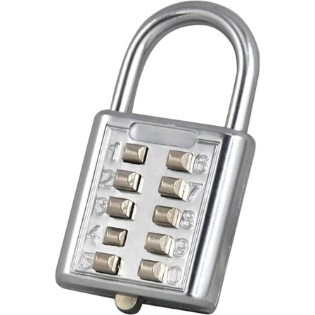 38mm 10-Position Kombinationshængelås