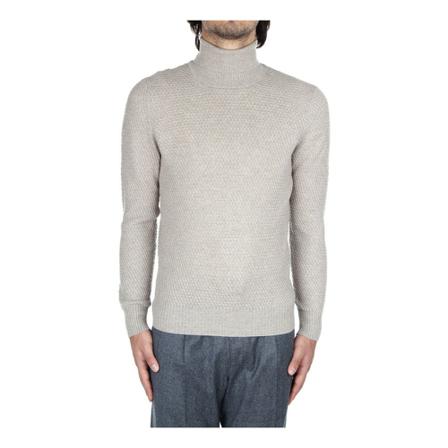 Tagliatore Turtlenecks grå, Herr Stickade tröjor, Herr, Storlek: S