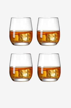 Zelected by Houze - Glas Selter Grand 4-p - Transparent - Drinksglas & shotglas - Fra Homeroom