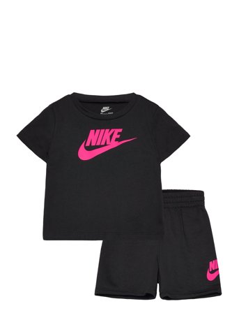 Nike Ks-Knit Short Set - Black - 86/92