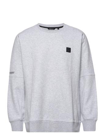 Code Tech Crew Sweat-shirt Genser Grå Superdry Sport
