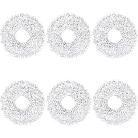 Klädmoppar utrustning Tillbehör till robotdammsugare Moppstation (6 st